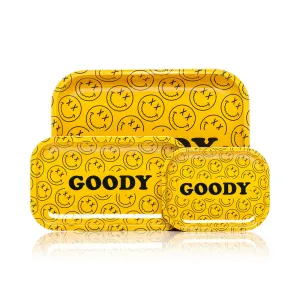 Goody Glass - Yellow Pattern Face Rolling Tray