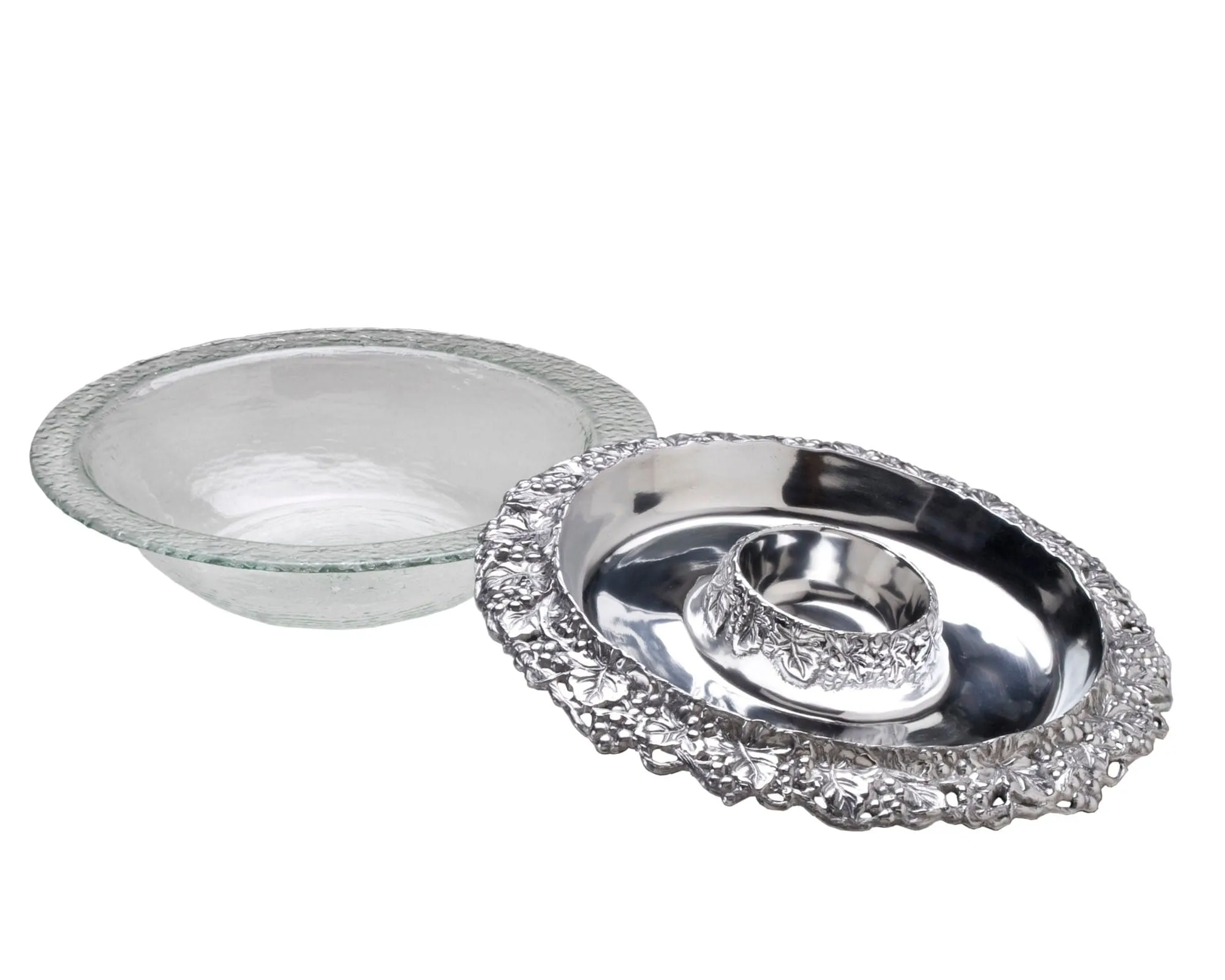 Grape Tray with Glass Bowls