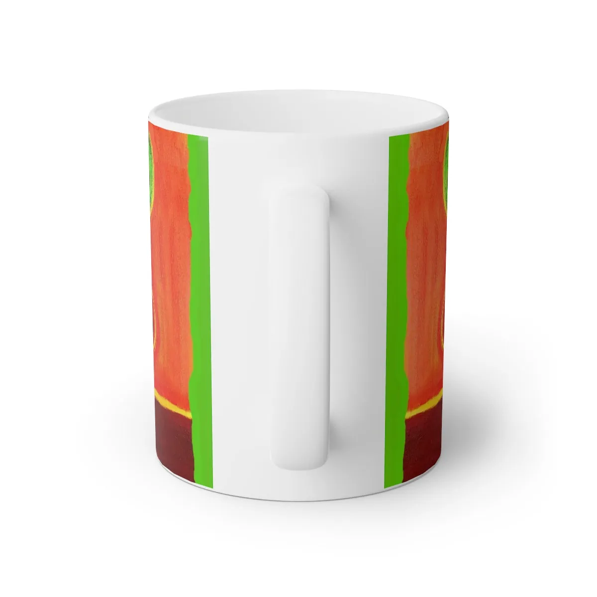 Green Turban Woman Mug