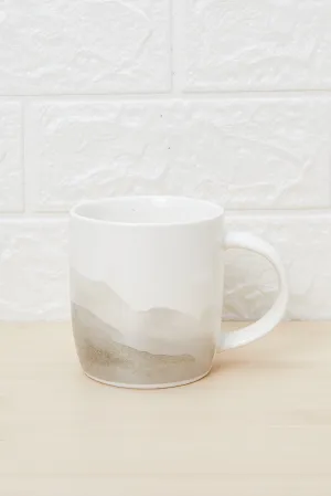 Grey Printed Gradient Mug