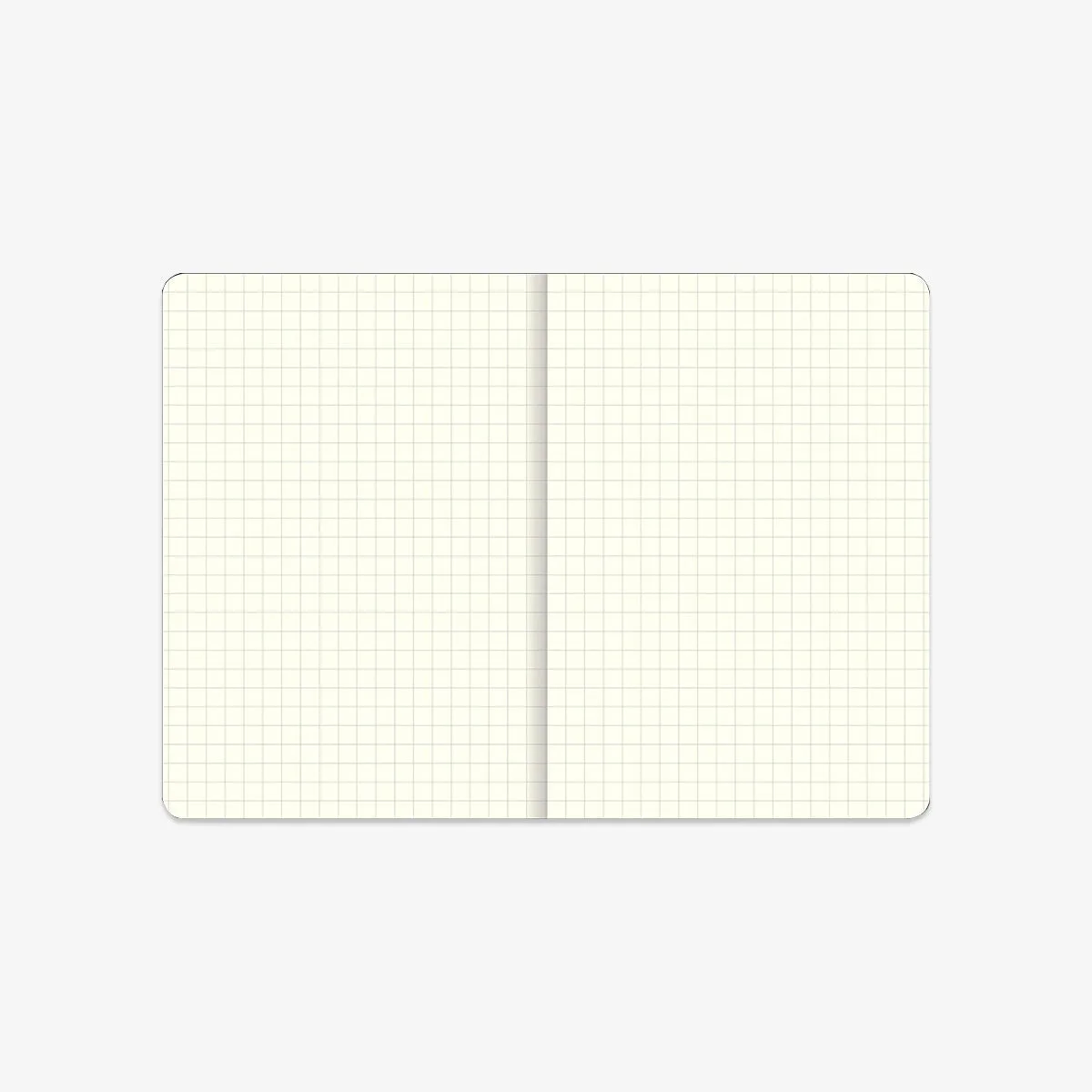 GRID LINED NOTEBOOK A5 // BLACK