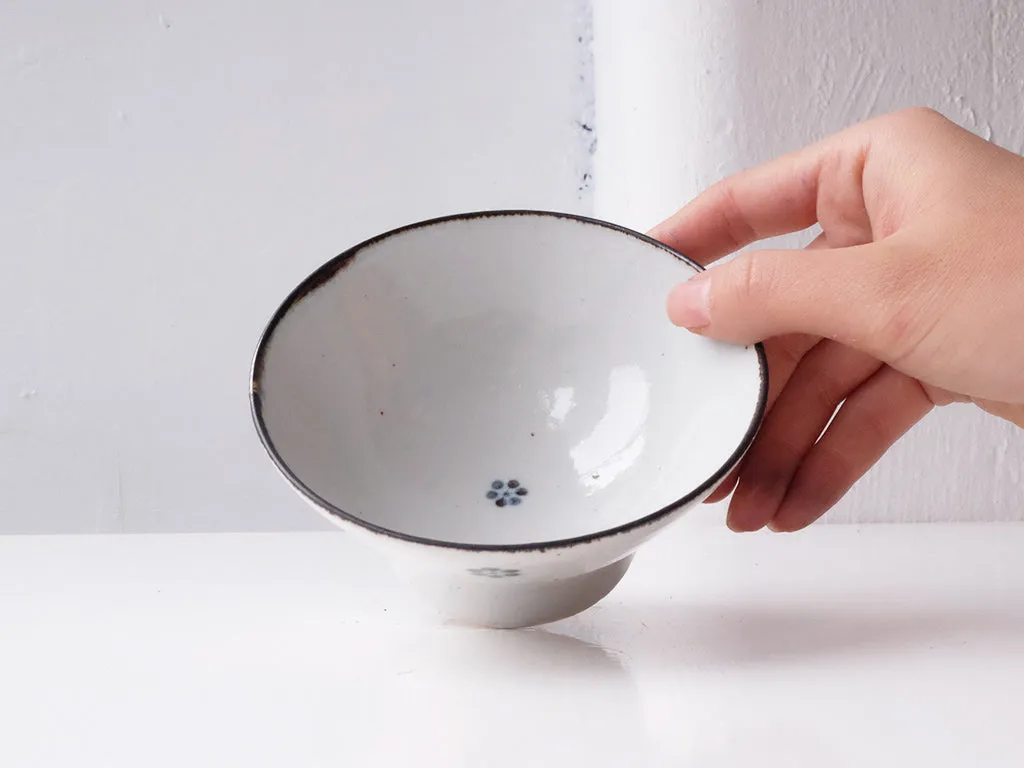 Hand painted Rice Bowls by Tōsai-gama