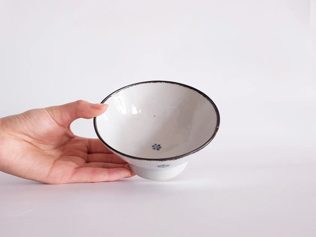 Hand painted Rice Bowls by Tōsai-gama