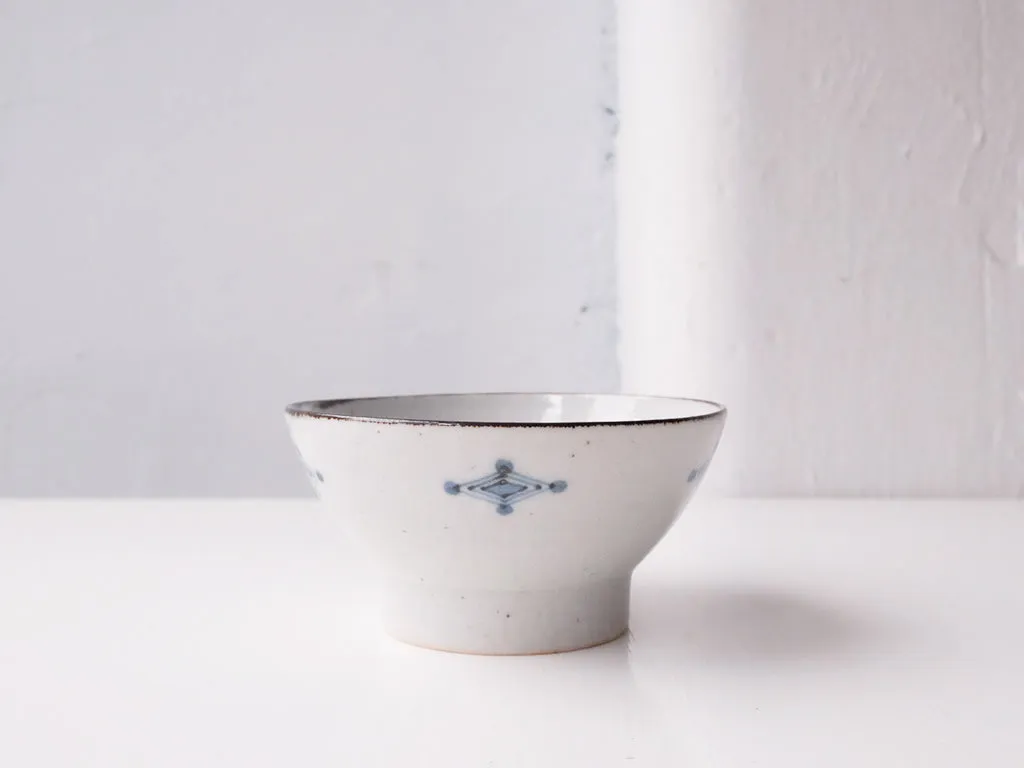 Hand painted Rice Bowls by Tōsai-gama