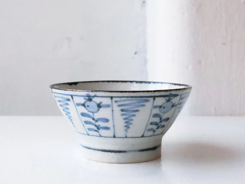 Hand painted Rice Bowls by Tōsai-gama