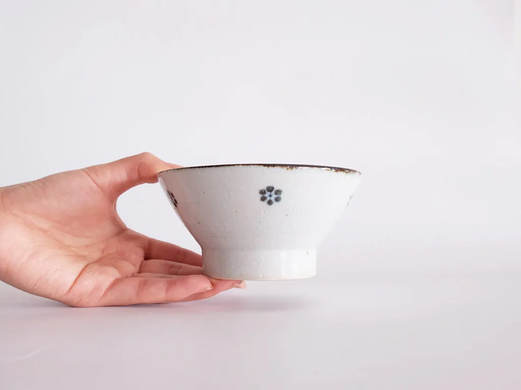 Hand painted Rice Bowls by Tōsai-gama