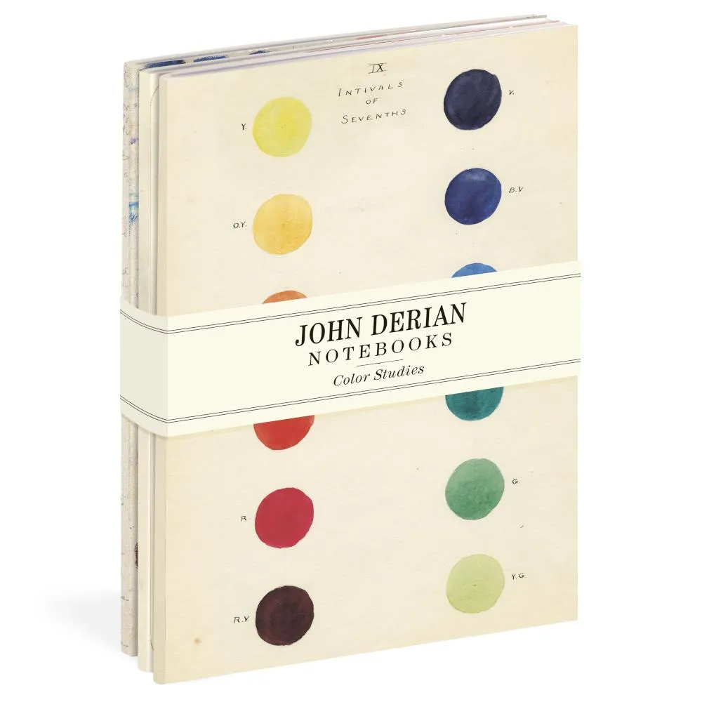 John Derian Notebook 3pk - Color Studies