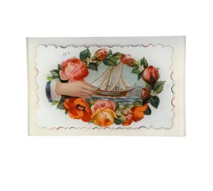 John Derian 'Toy Sailboat 5 x 8" Rectangle Tray