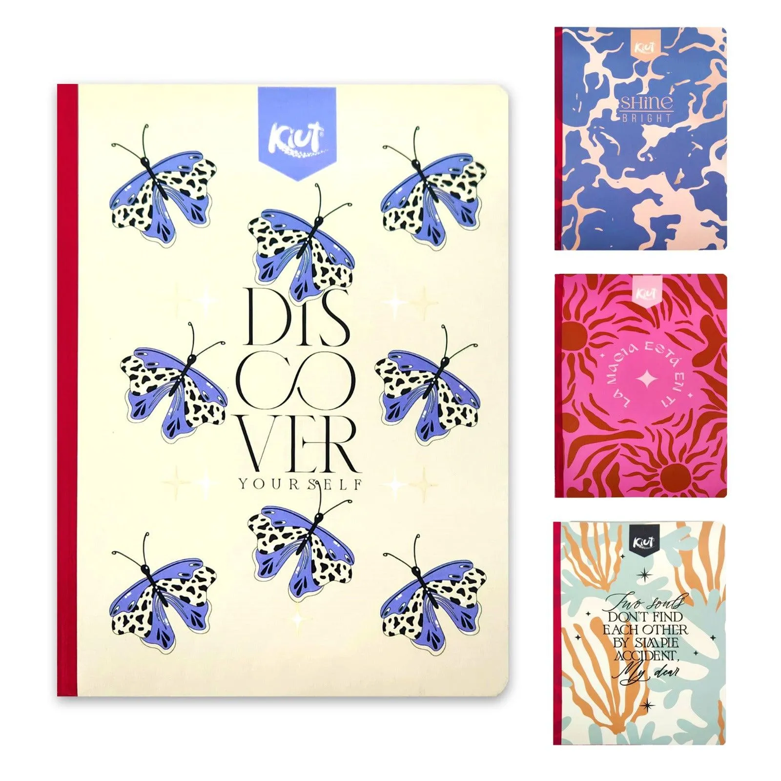 Kiut Inspirational Platinum Notebooks - Soft Cover