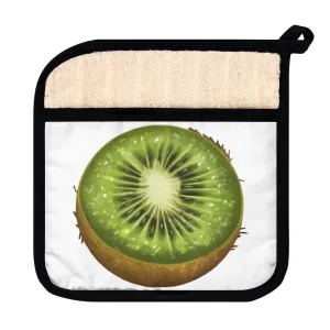 Kiwi Pot Holder with Pocket