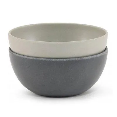 Konges Slojd Bowls in French Grey / Midnight (2 Pack)