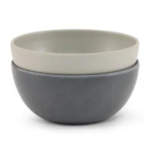 Konges Slojd Bowls in French Grey / Midnight (2 Pack)