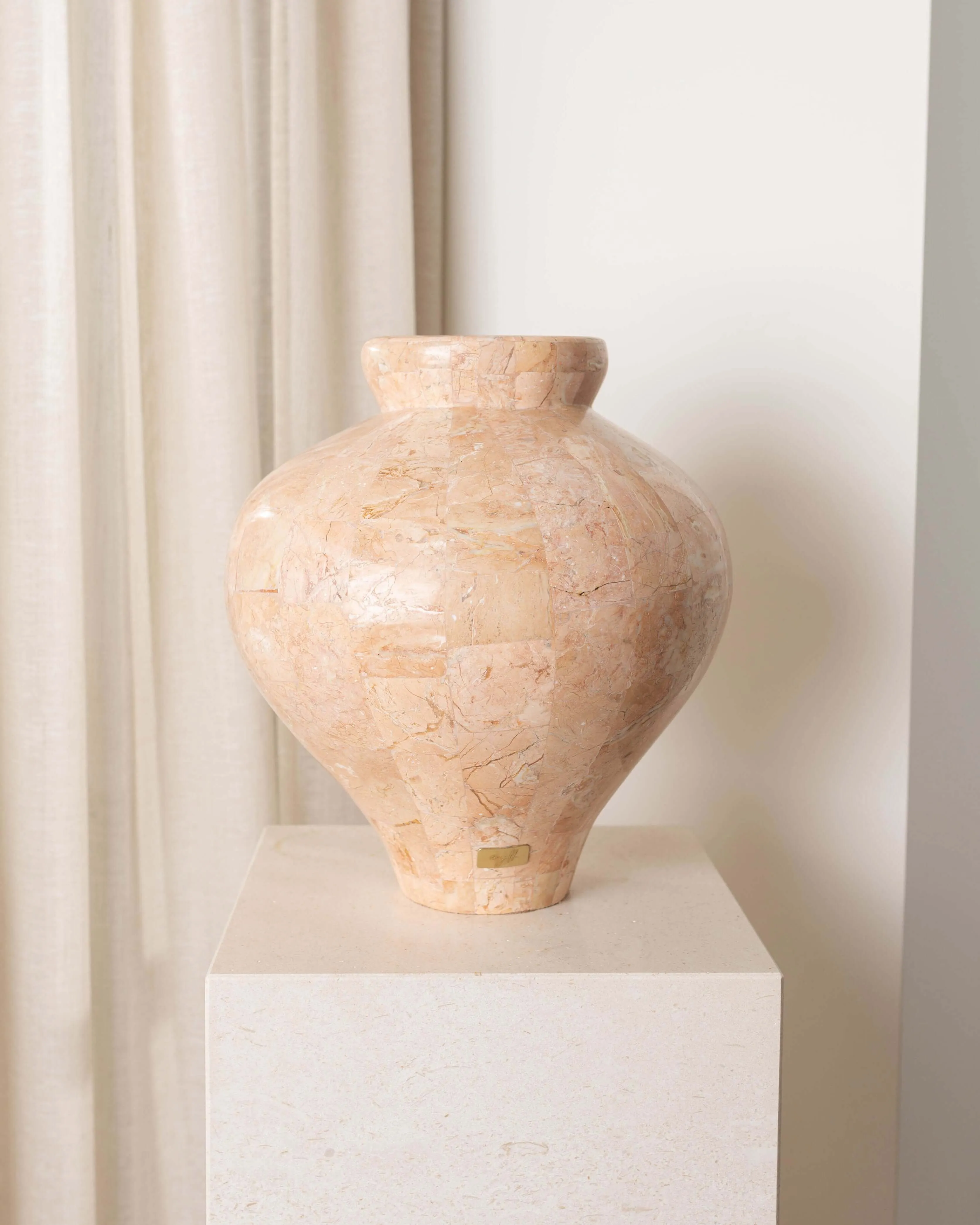 Laguna Vase, Rosé Small