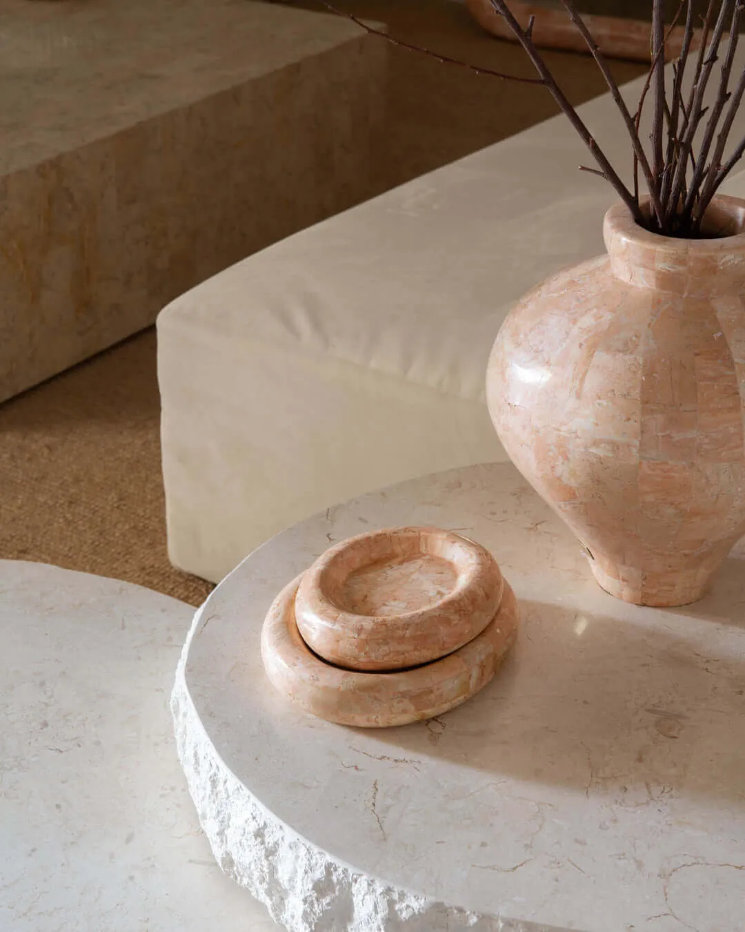 Laguna Vase, Rosé Small
