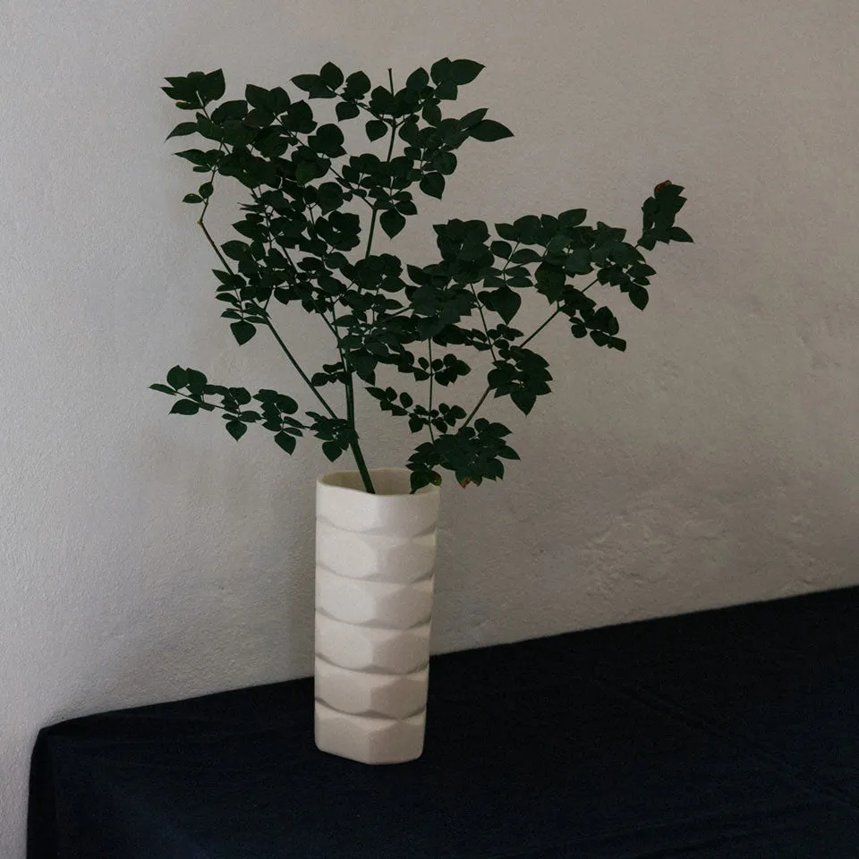 Large Facet Vase