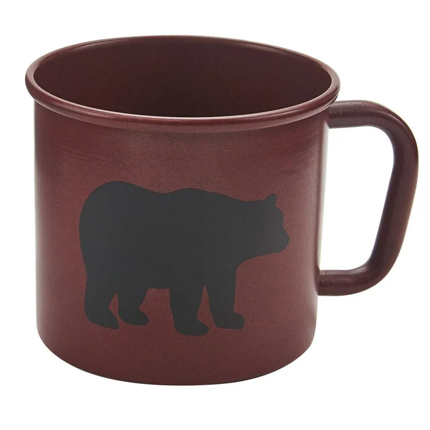 Linville Enamel Bear Mug Set