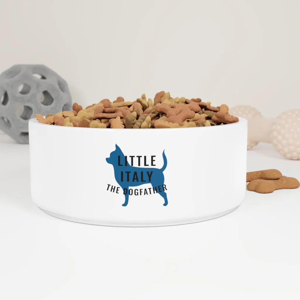 Little Italy "The Dogfather" Pet Bowl