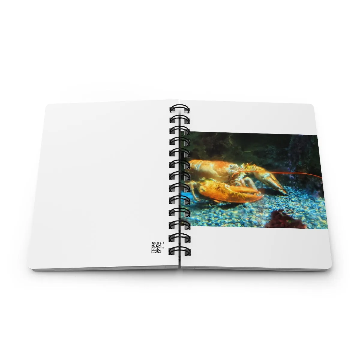 Lobster Spiral Bound Journal