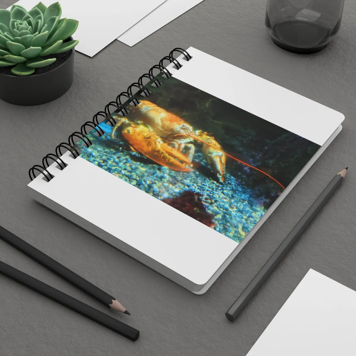 Lobster Spiral Bound Journal