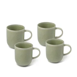 Maldo Mugs 350mL - Set of 4 - Green