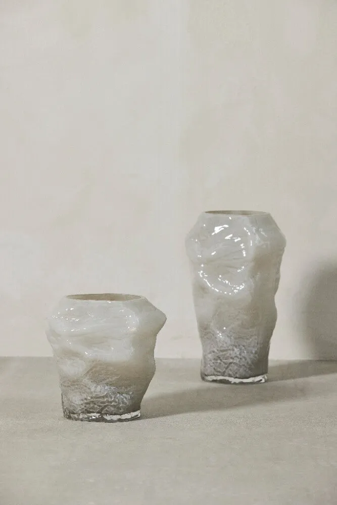 Marinella vase 20X18X19.5 cm, Silver Grey