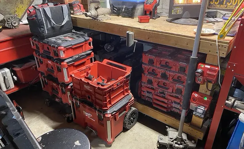 Milwaukee Packout Organizer - Red