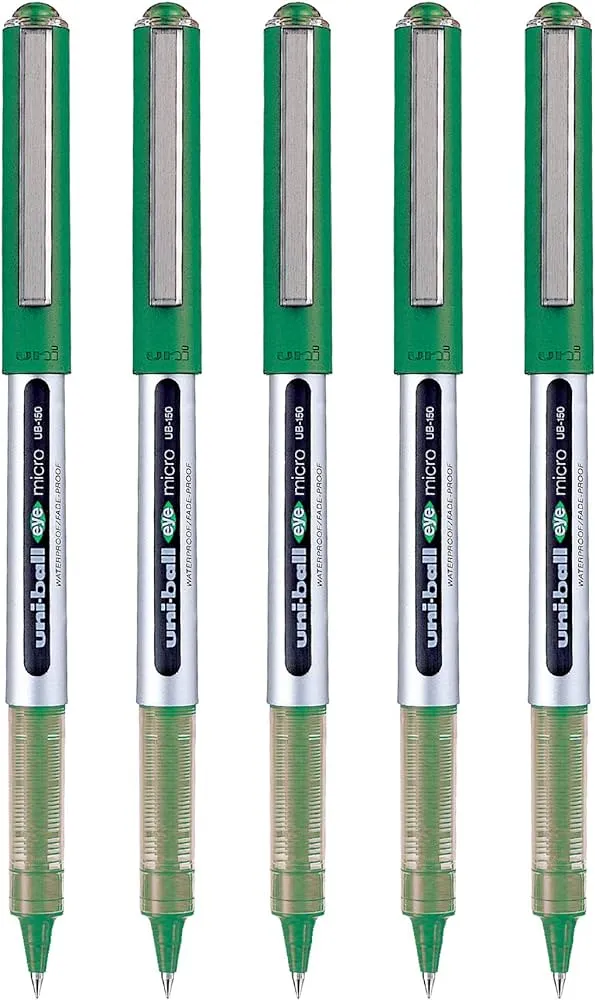Mitsubishi Uniball Signo Sparkling Green Pack