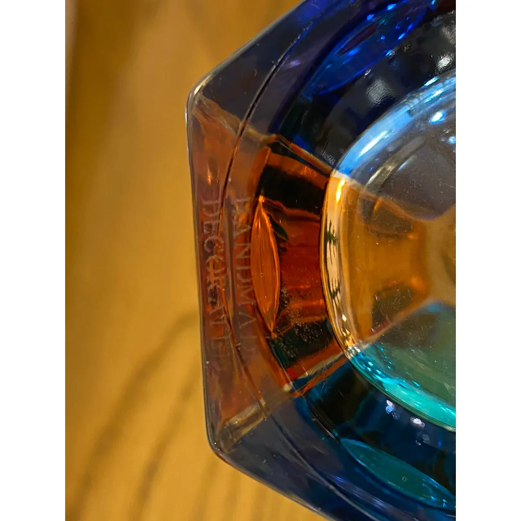 Modern Italian Multicolor Blown Murano Glass Pair of Drinking Tumblers Cups