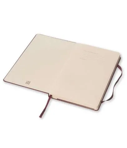 Moleskine Professional Large Hard Notebook Purple