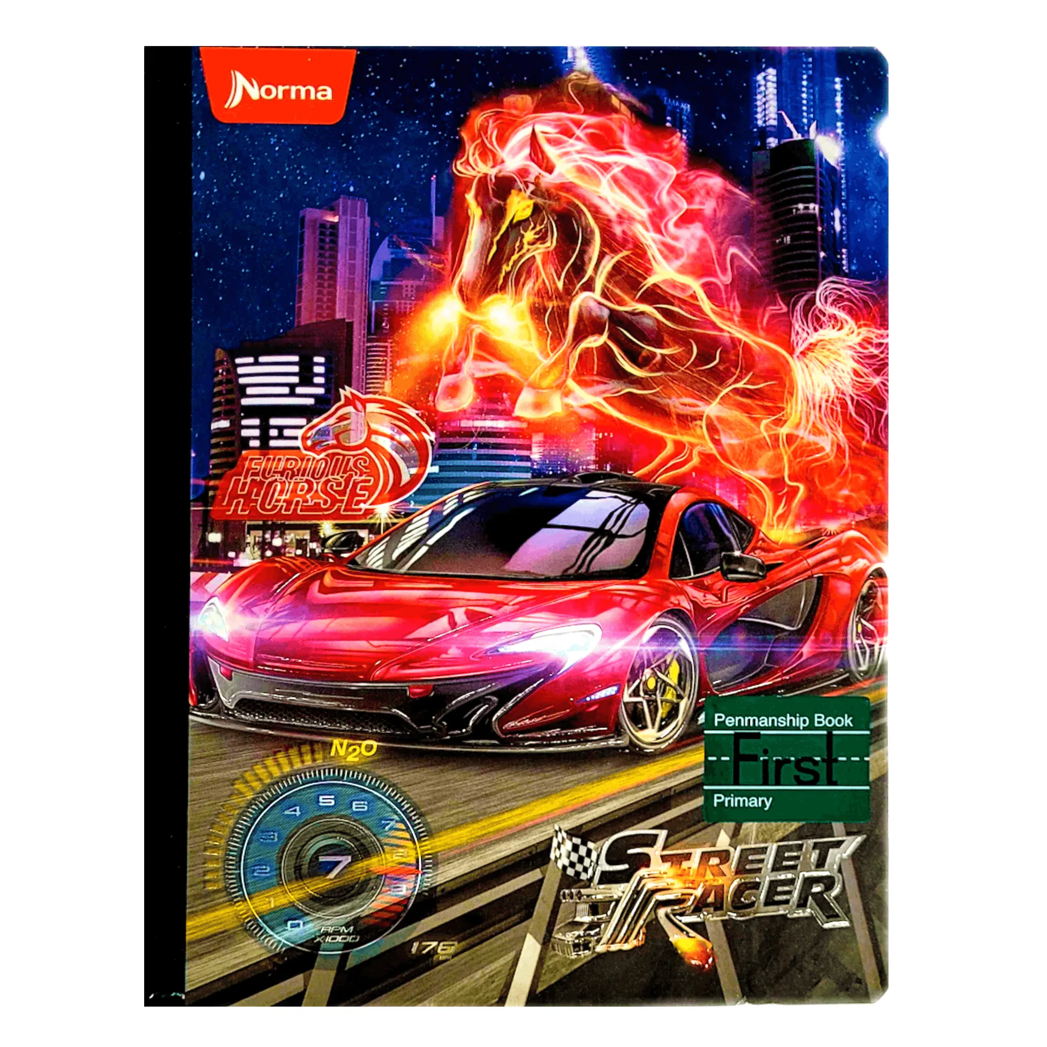 Norma Street Racer Calligraphy Notebooks - First
