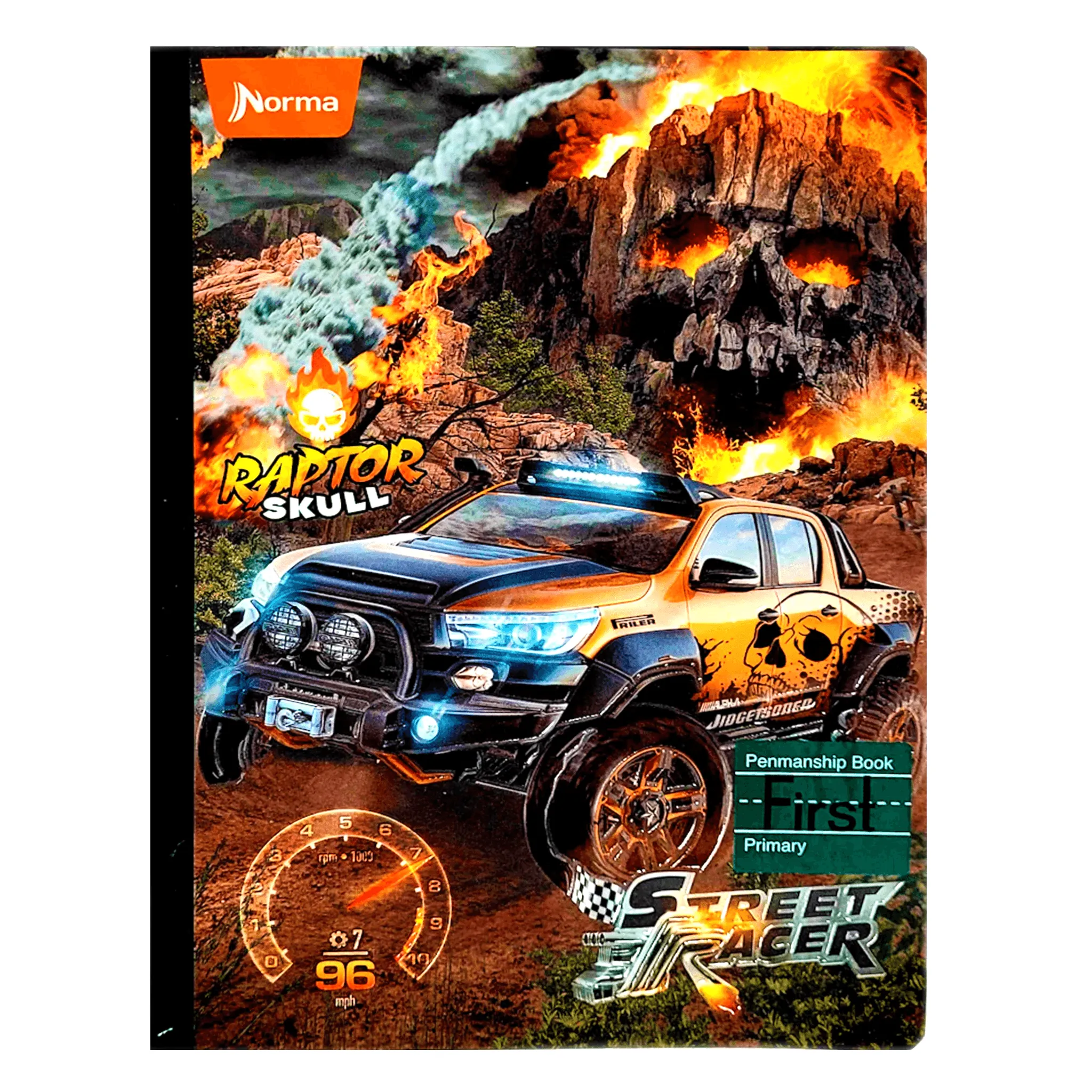 Norma Street Racer Calligraphy Notebooks - First