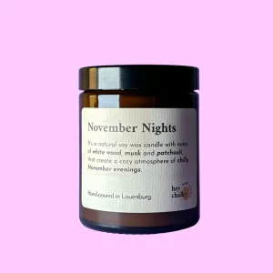 November Nights Candle
