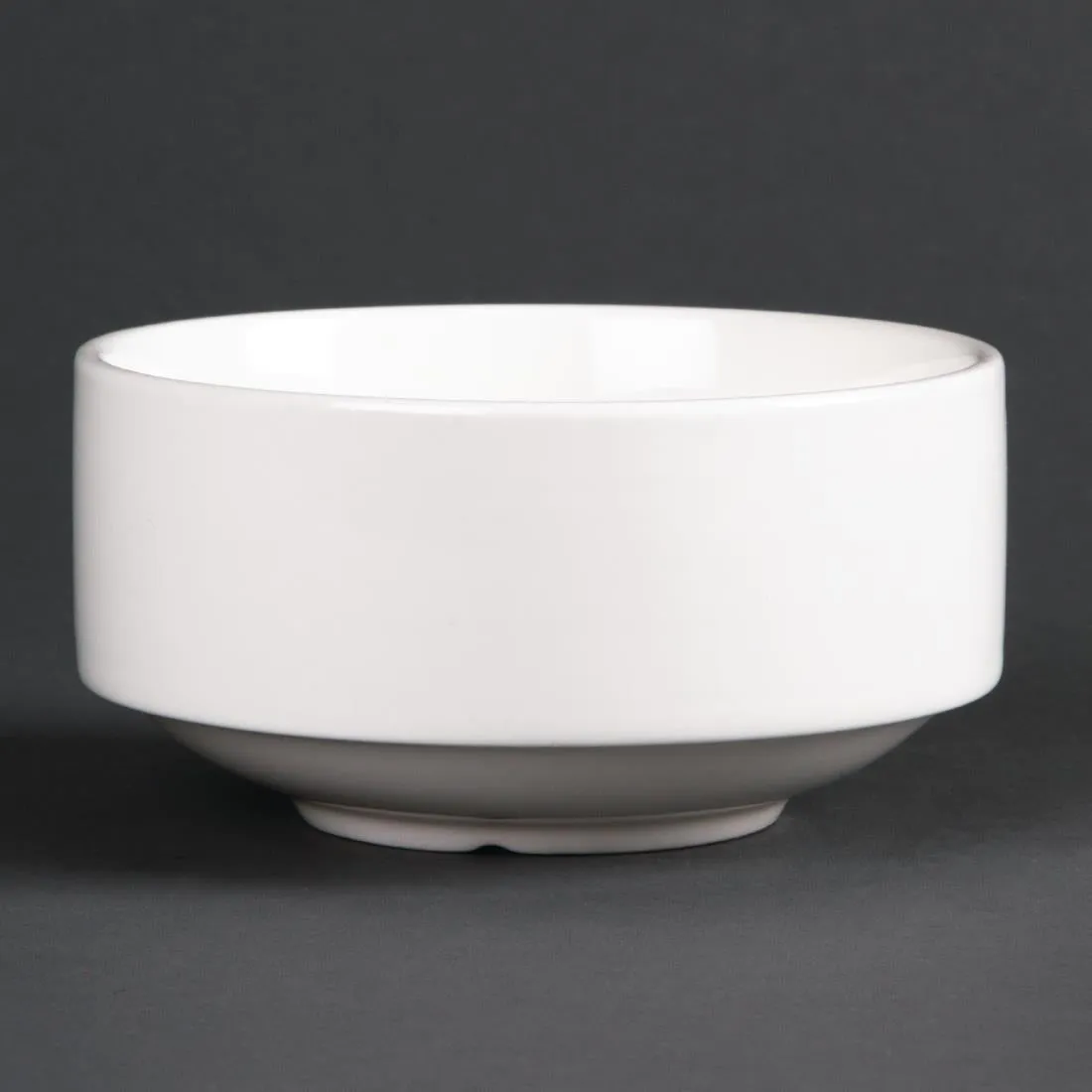 Olympia Lumina Stacking Soup Bowls 398ml 14oz (Pack of 6)