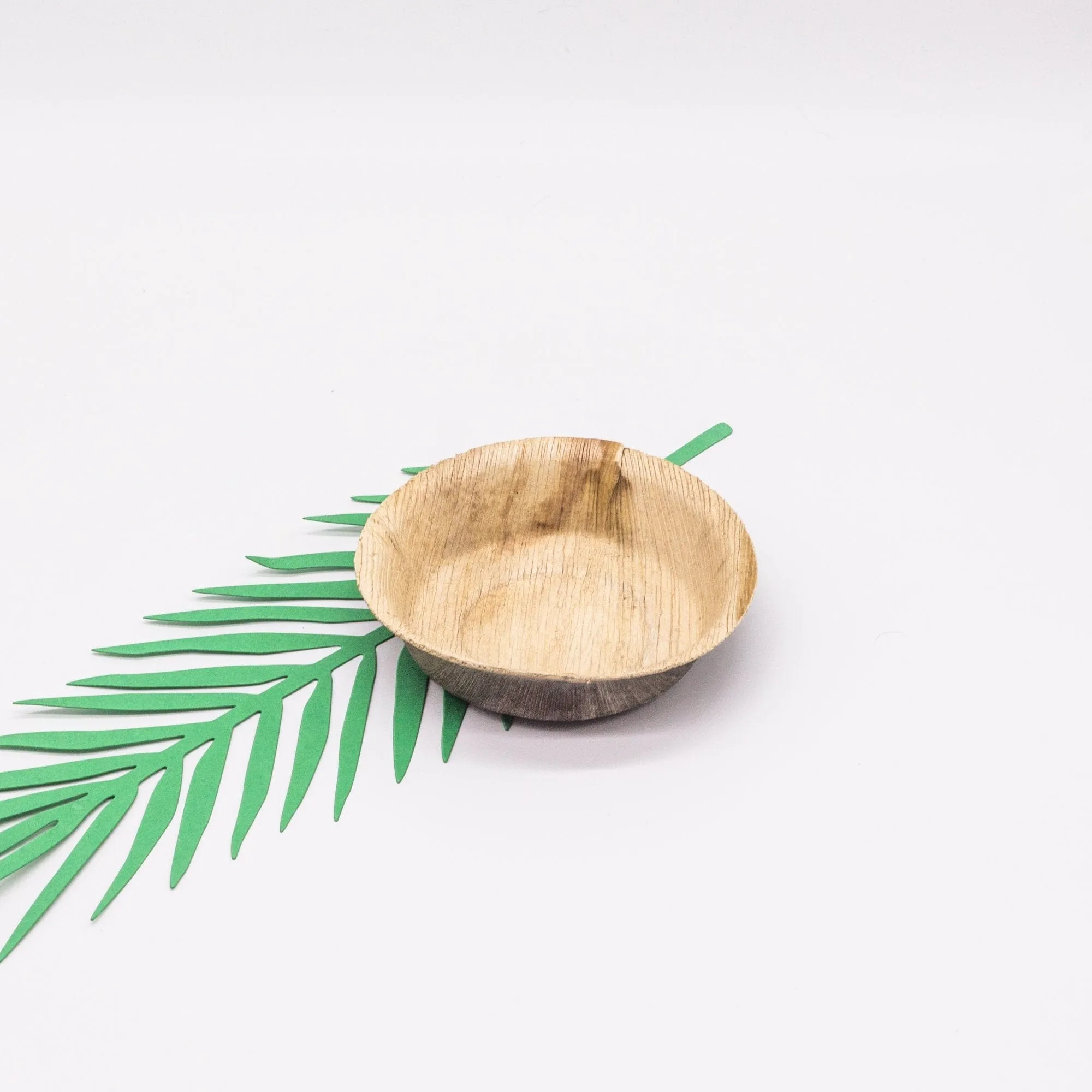 Palm Leaf Dip Bowls