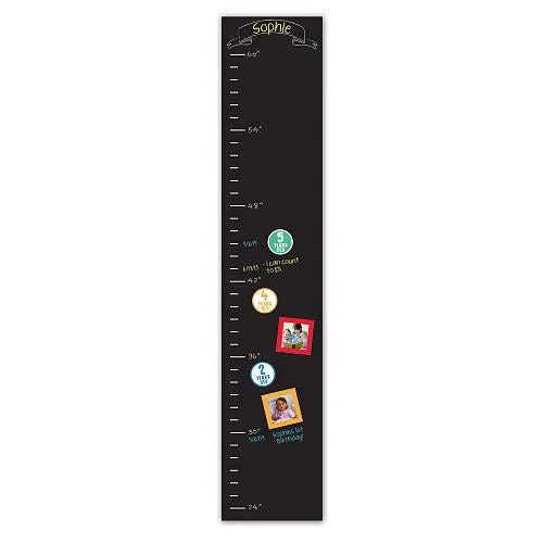 Pearhead Chalkboard Decal Growth Chart