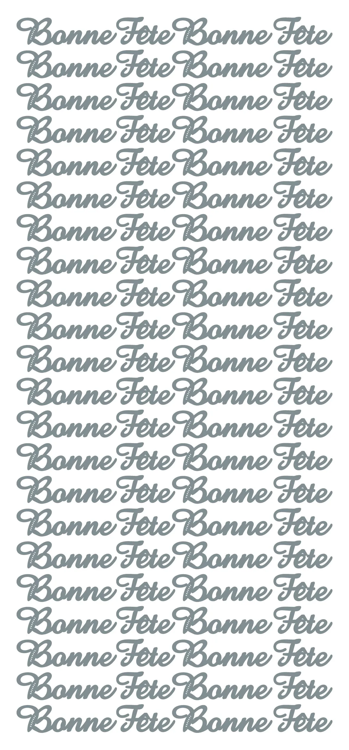 Peel Off Stickers - Bonne Fête
