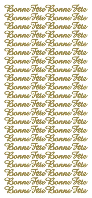 Peel Off Stickers - Bonne Fête