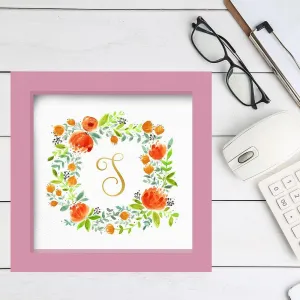 Personalised Floral Organisational Tray