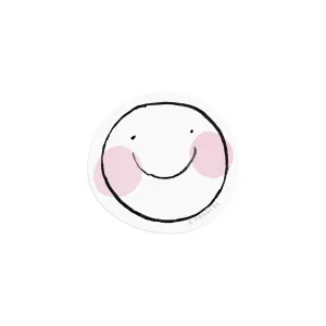 Pink Cheeks Sticker