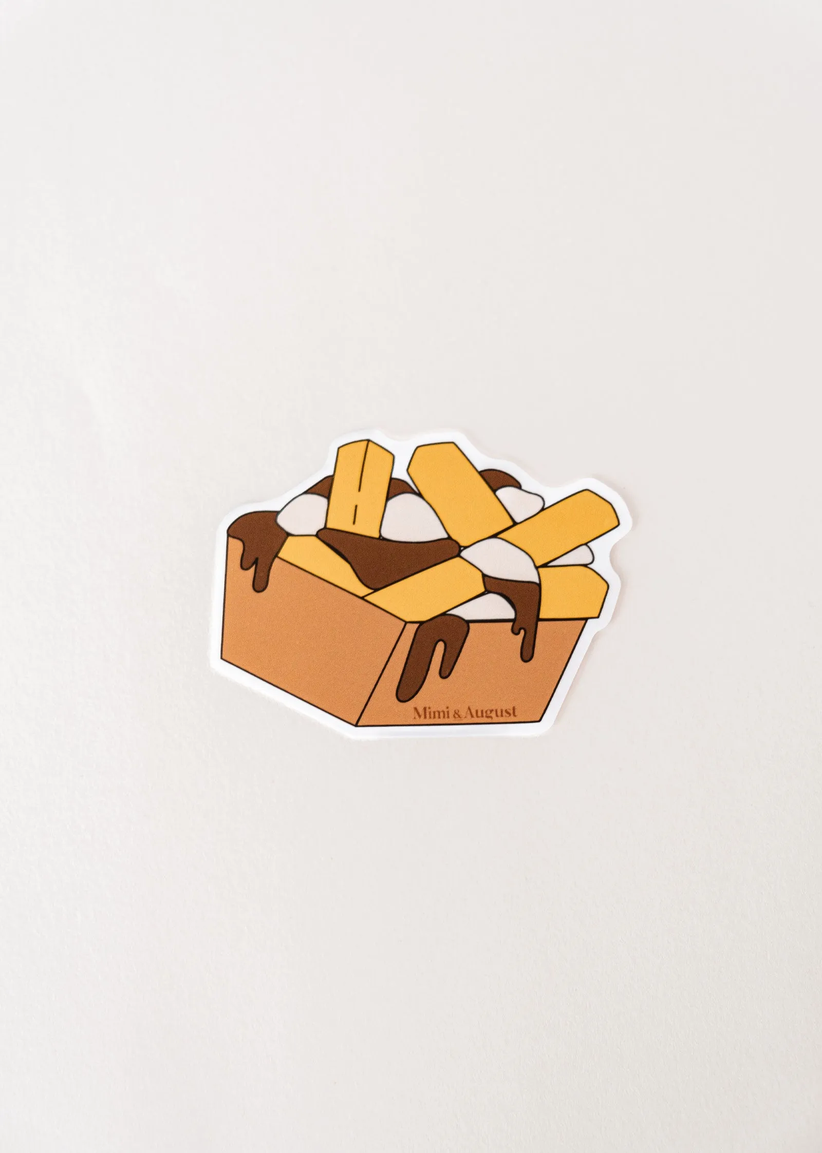 Poutine - Vinyl Sticker