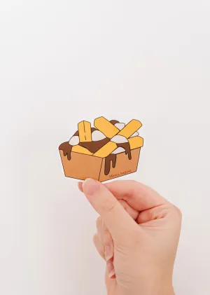 Poutine - Vinyl Sticker