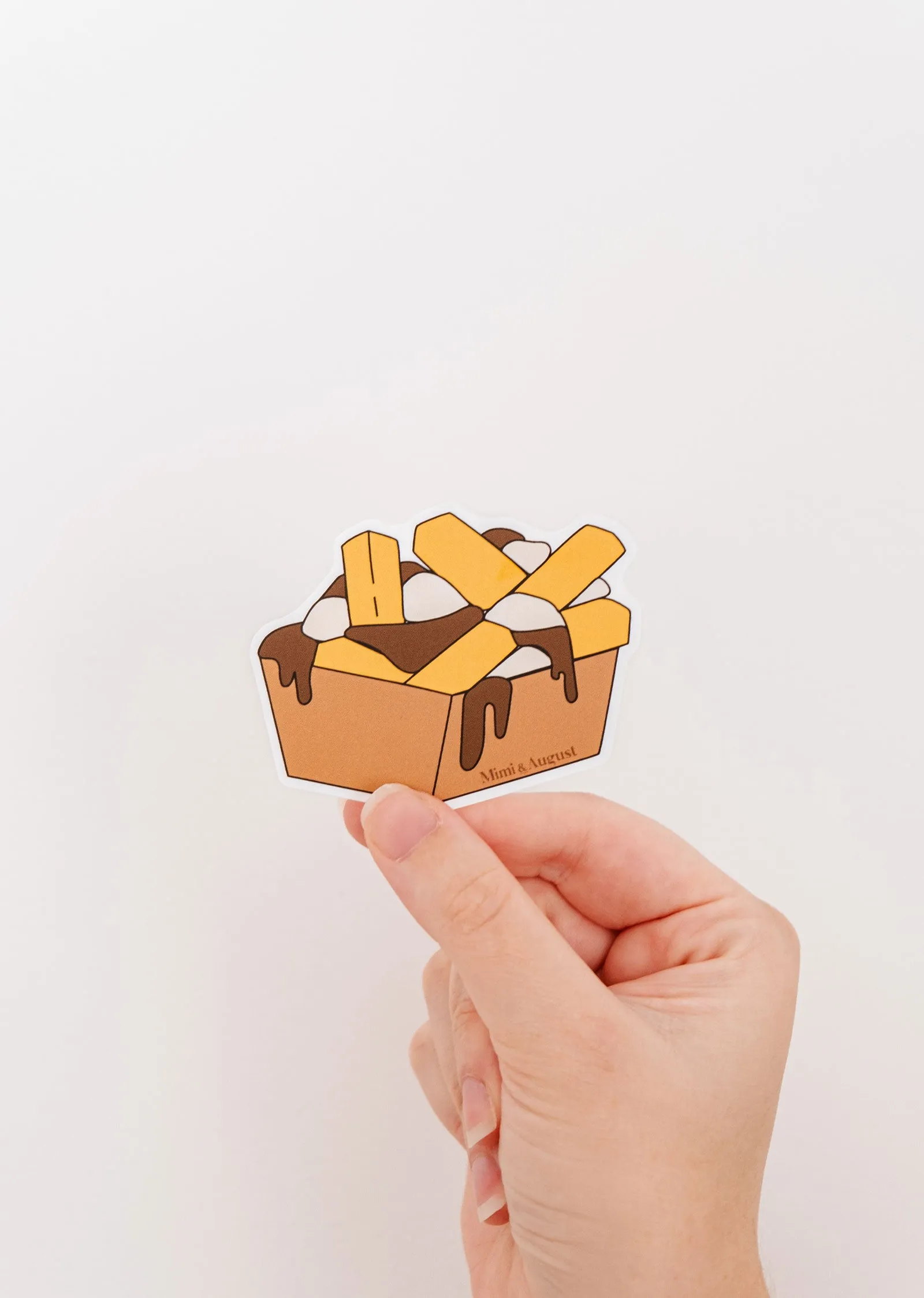 Poutine - Vinyl Sticker
