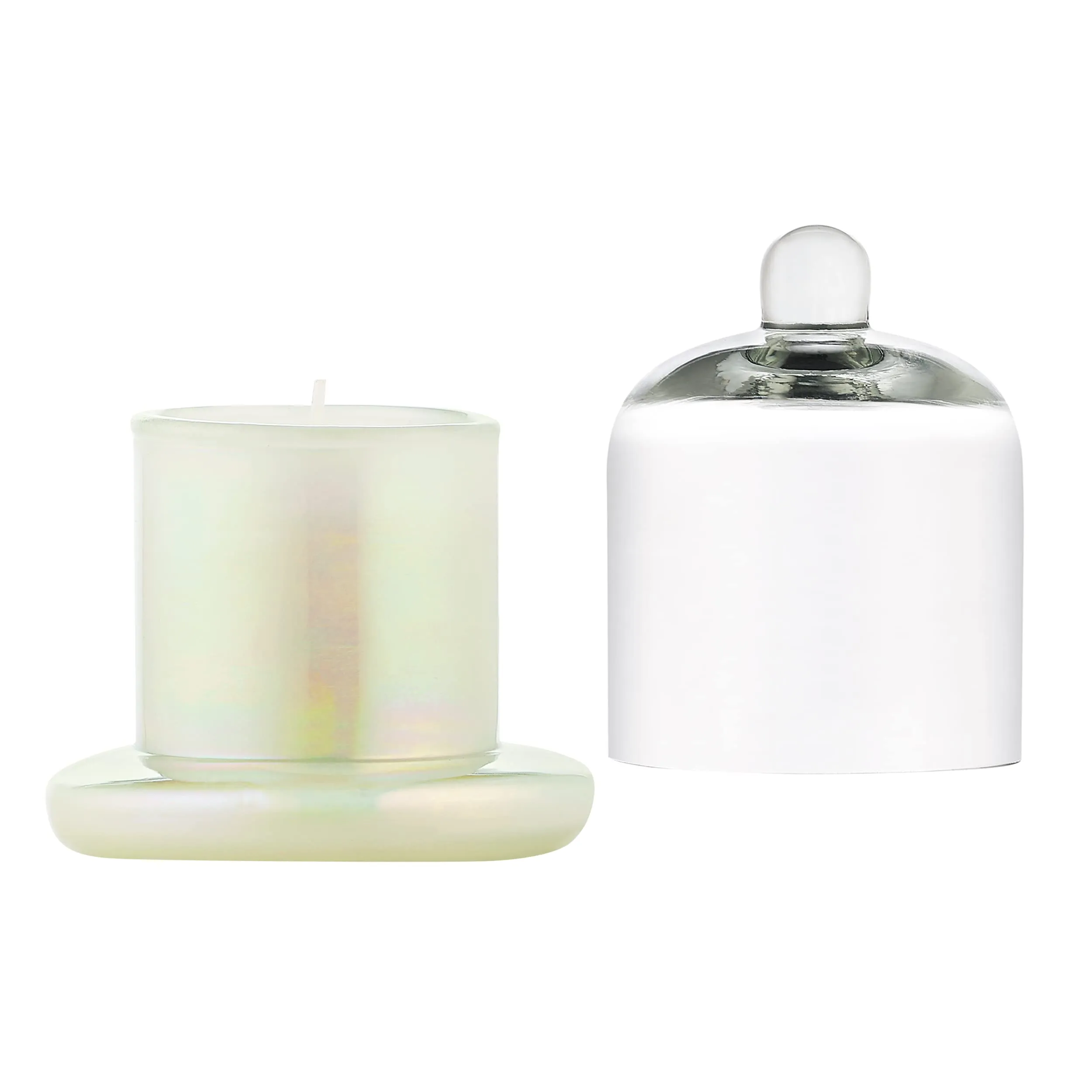 PROSPERRO LUMO by Parkash Candles Thousand Wishes Fragrance Cream Bell Jar Candle with || Fragrance Candles for Home || Bell Jar Candles || (100% Soy Wax) (Bell Jar Candle with Gift Box)