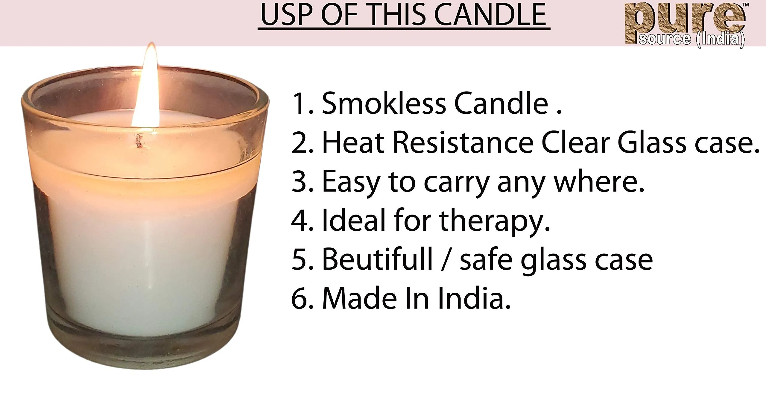 Pure Source India Glass Votive Candles for Candle Night Dinner, Weeding Decor, Home, Party & Occasional Purpose (Set of 12), White Unscented