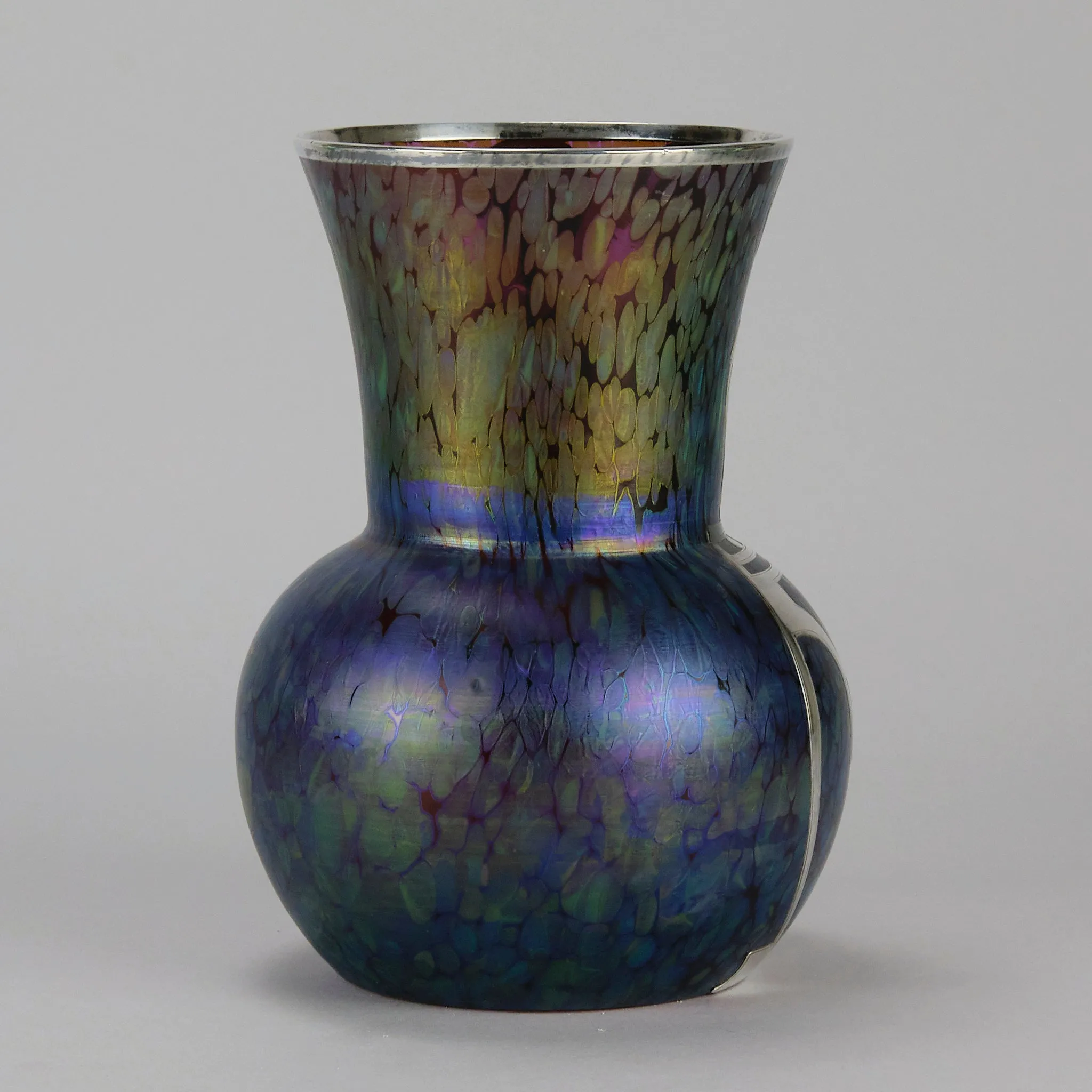 "Silvered Medici Vase" by Johann Loetz
