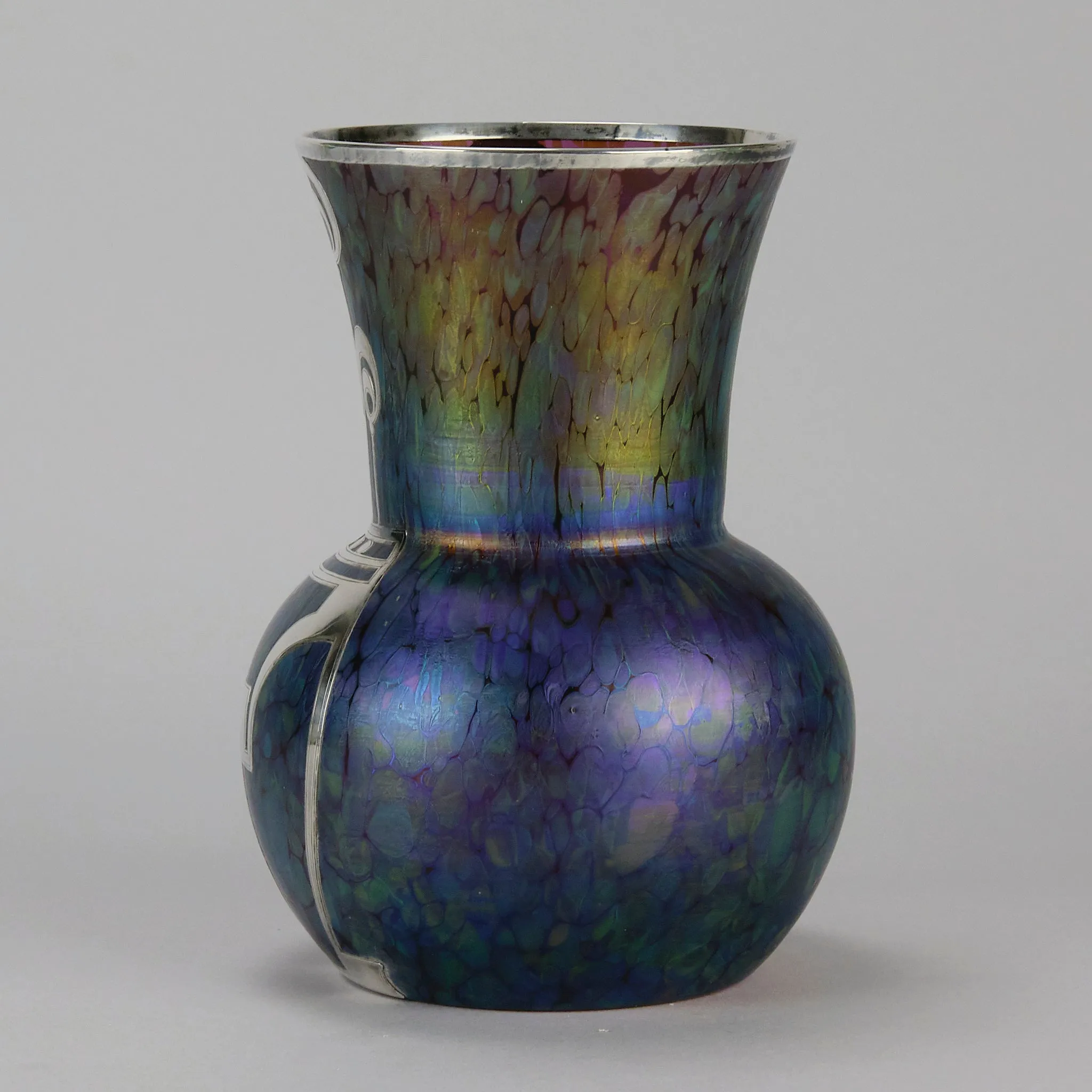 "Silvered Medici Vase" by Johann Loetz
