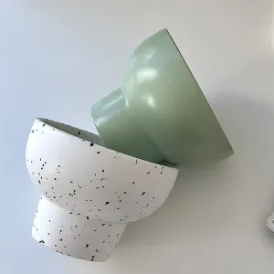 Retro Ceramic Bowl - 4Inch