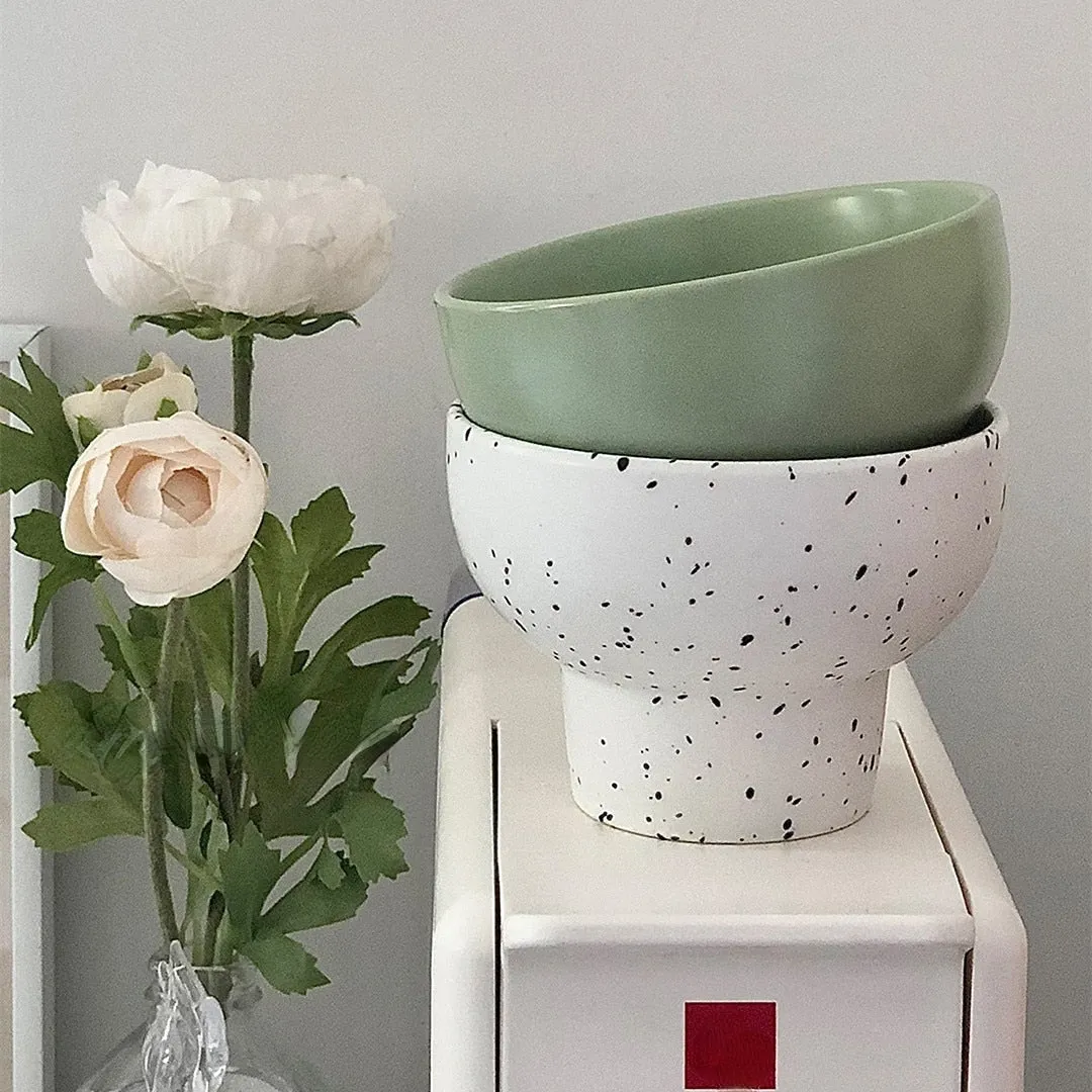 Retro Ceramic Bowl - 4Inch