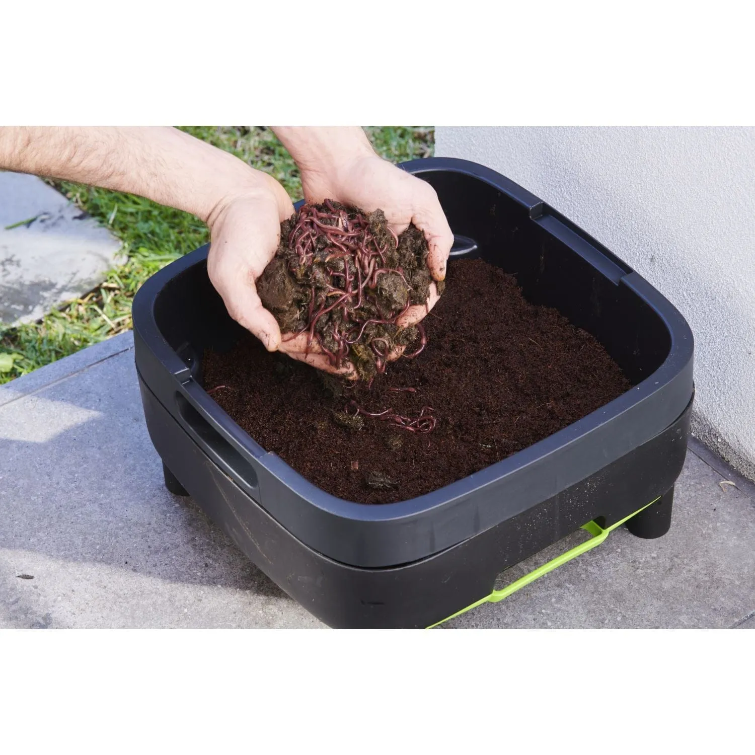 Riverstone | Maze 4 Gal. Stationary Worm Compost Farm