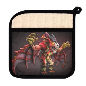 Rock Creature Pot Holder with Pocket